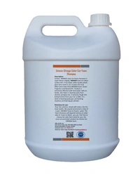 uniwax orange colour foam shampoo with wax / Produces Thick Coloured Foam Car Washing Liquid - 5kg, Orange