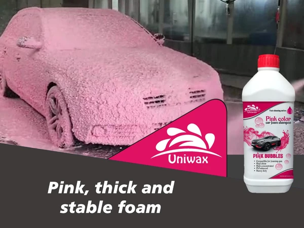 Uniwax color foam wash with wax colour foam car wash shampoo - 1kg