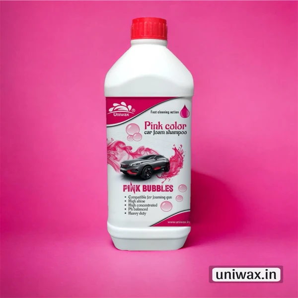 Uniwax color foam wash with wax colour foam car wash shampoo - 1kg