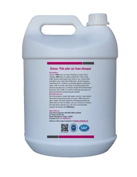 Uniwax color foam wash with wax colour foam car wash shampoo - 5kg, Pink