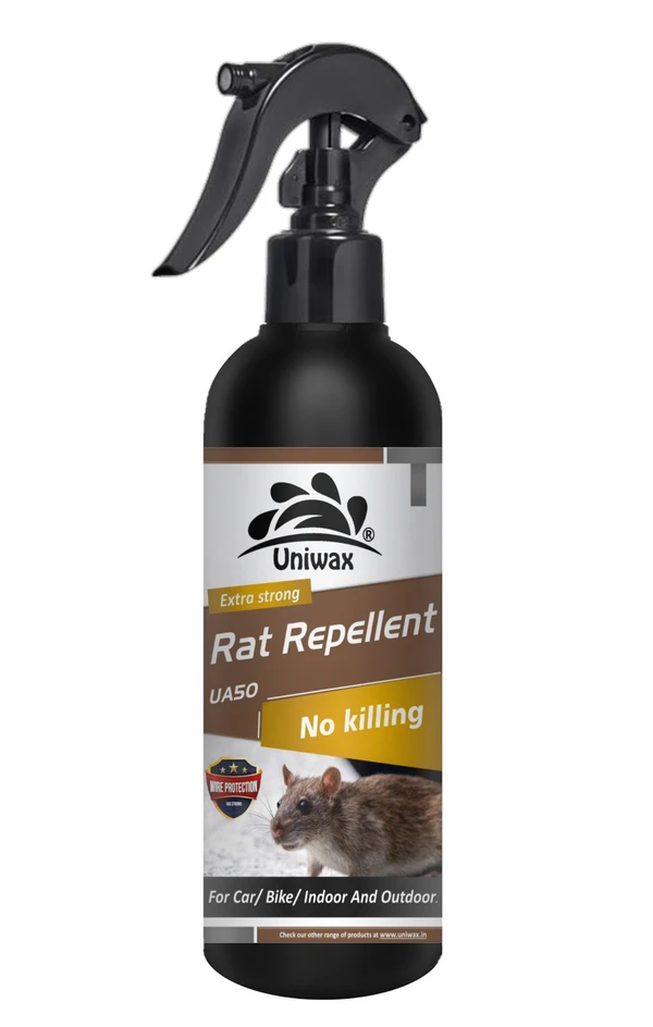 Rat repellent Highly Effective Protect Wires In Car, Bike & Outdoor Utilities Non Toxic Only Repels - 200ml