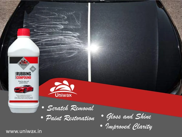 uniwax rubbing compound For Car Paint Finishing Scratch Remover - 1kg