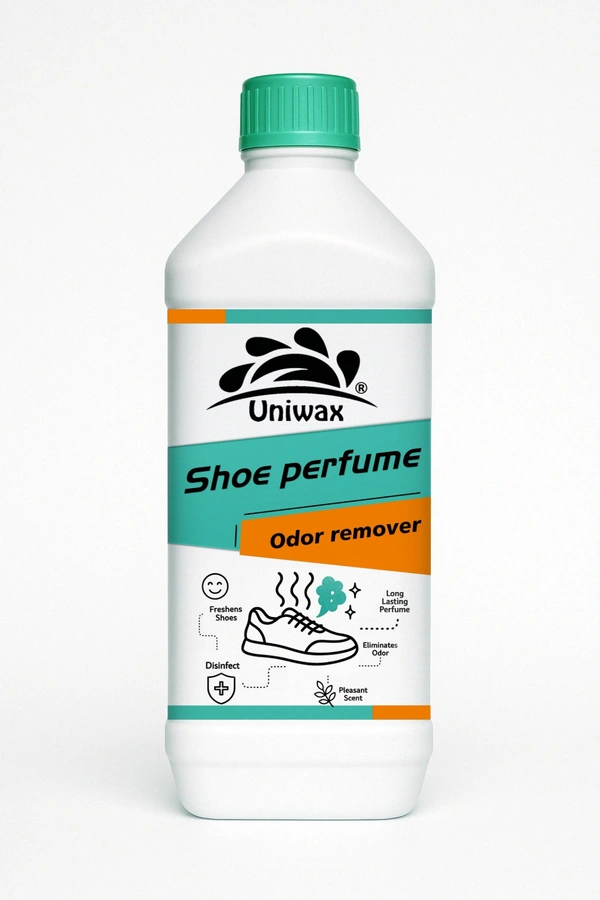 Uniwax Shoe Perfume / Odor remover instant shoe fresh spray perfect for gym shoes, sneakers, and boots - 1ltr