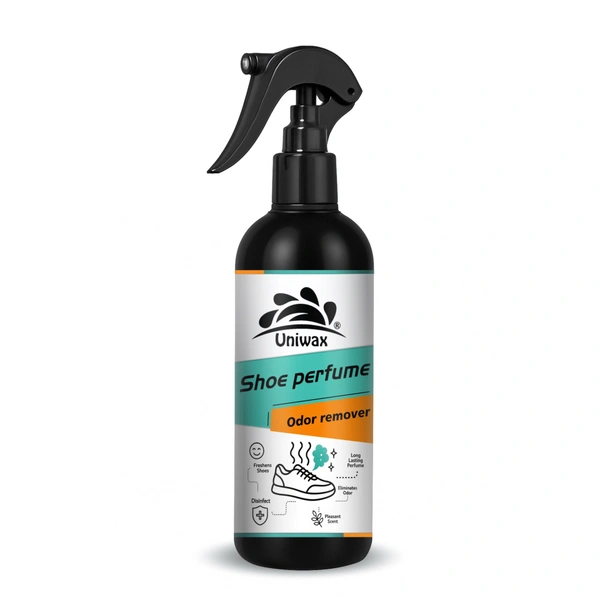 Uniwax Shoe Perfume / Odor remover instant shoe fresh spray perfect for gym shoes, sneakers, and boots - 200ml