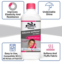 Silicone fabric softener / smooth and shiny fabric finish / long-lasting softness, Reduces ironing effort - 1 KG