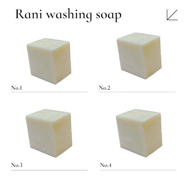 Rani Washing Soap super white coconut base - 1 Kg (set of 4 pcs)