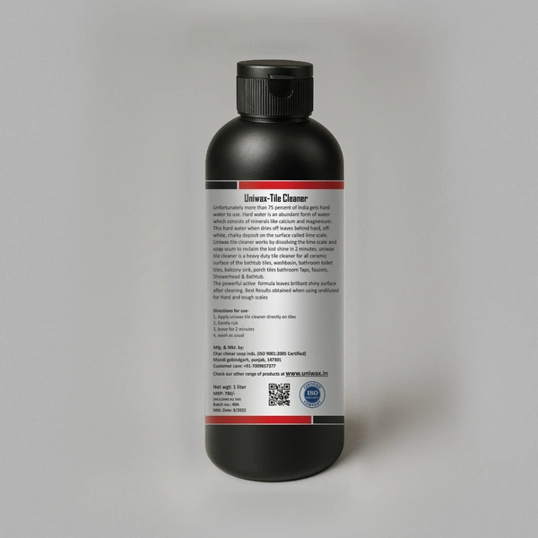 uniwax Tile/Tap/Ceramic Hard stain remover and shiner - 300ml