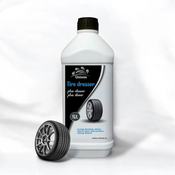 UniWax Tyre Polish – Long-Lasting Shine & Protection – Restores Faded Tires & Resists Dust - 1kg