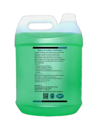 Uniwax Tyre Shine Gel | Deep Black Gloss & UV Protection |  Long-Lasting Shine & Protection - 5kg