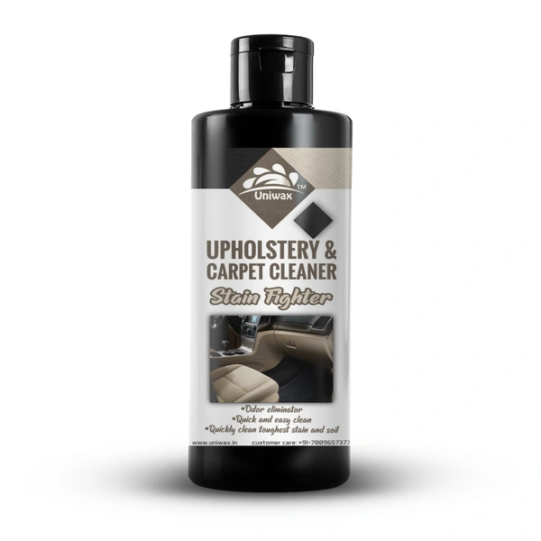 uniwax upholstery cleaner  car and sofa cleaner carpet cleaner Car Interior Cleaner for Car Seat Cleaner, Sofa Cleaner, Carpet Cleaner, Car Roof Cleaner & More - 200ml