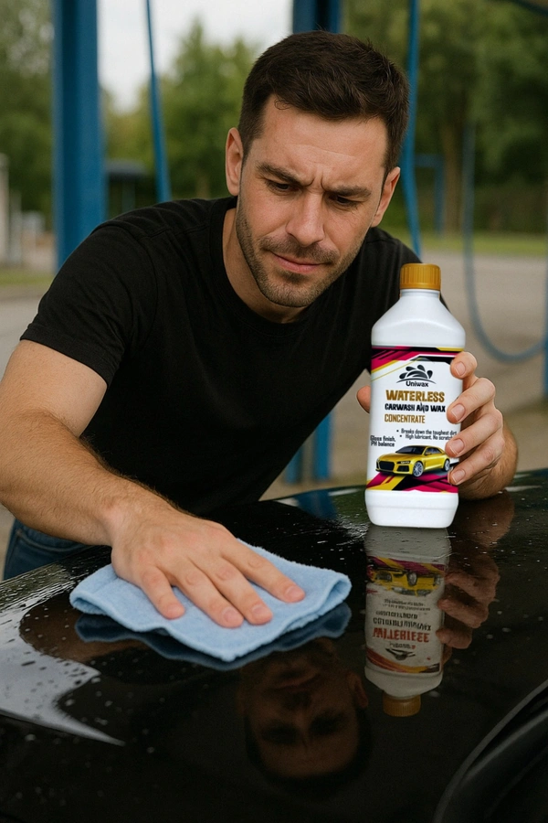 Uniwax drywash or Waterless car wash with wax concentrate Rinseless Car Wash | Eco Friendly Quick Detailer Spray | Exterior Car Cleaning | Car Care Products 1:100 - 5 kg