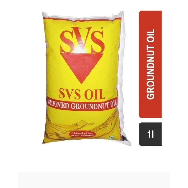 SVS Groundnut Oil - 1 ltr