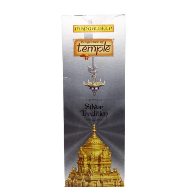 Mangaldeep Temple Silver Agarbatti - 80pcs