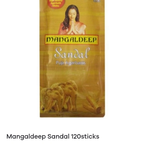 Mangaldeep Sandal Ziplock - 120pcs
