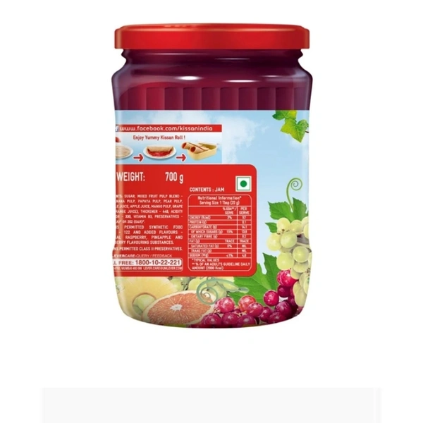 Kissan Mixed Fruit Jam. - 700gm