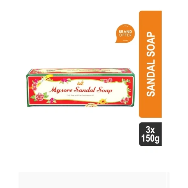 Mysore Sandal Soap  - 3x150g