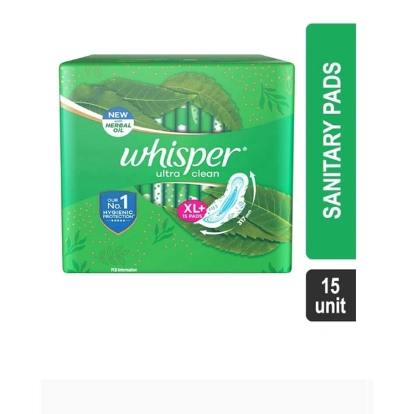 Whisper Ultra Clean - 15pads