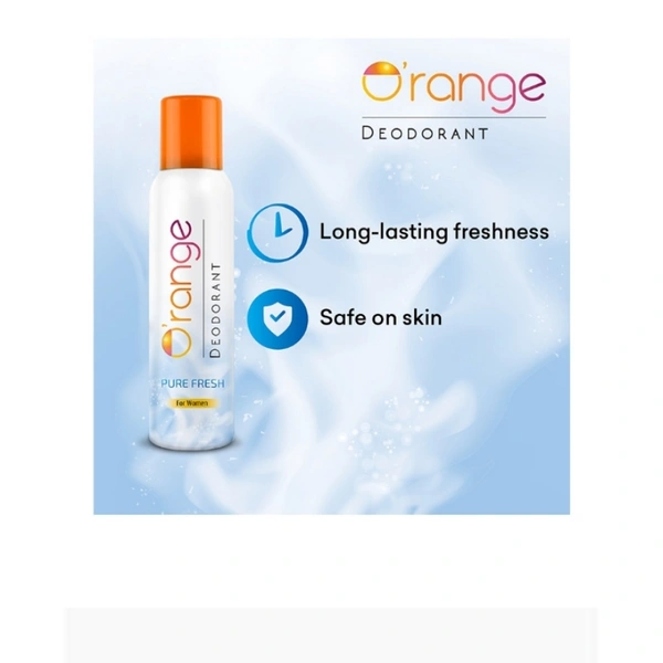 Orange Pure Fresh Women Deodorant - 180ml
