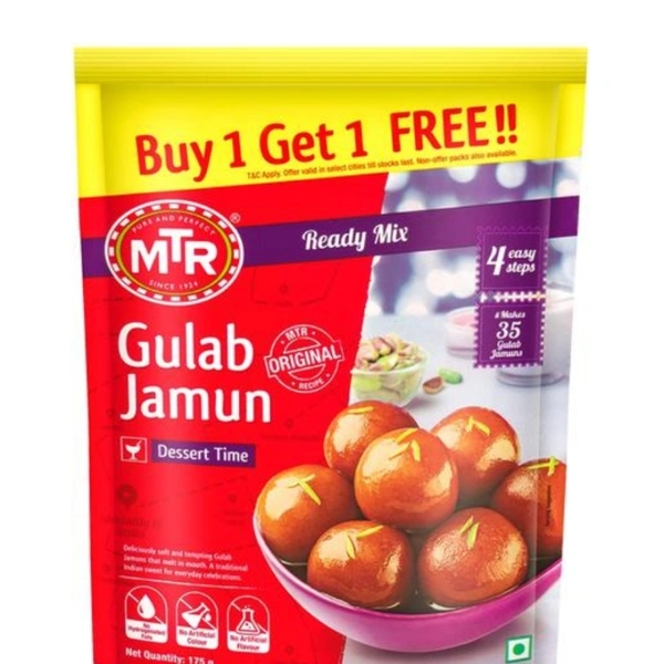 MTR Gulab Jamun Mix  - Buy 1 Get 1 Free