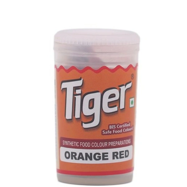 Tiger Orange Red Food Colour
