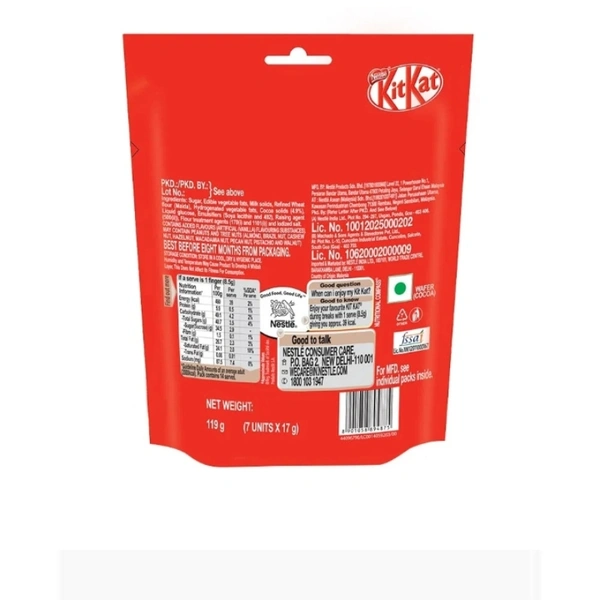 Kit Kat Chocolate Bag - 119g