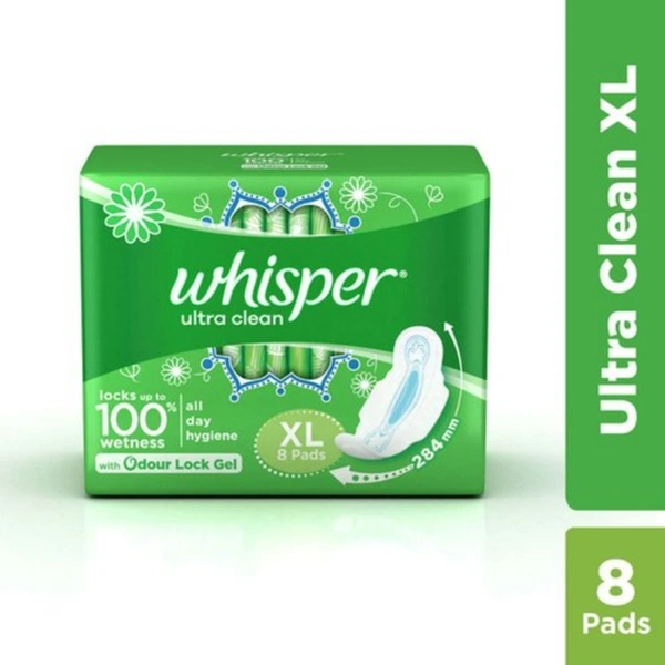 Whisper Ultra Clean - 8pads