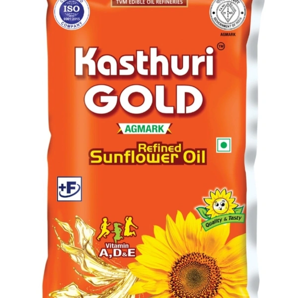 Kashuri Gold Sunflower Oil - 1 ltr