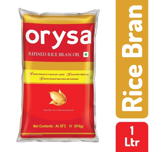 Orysa Rice Brand Oil - 1 ltr
