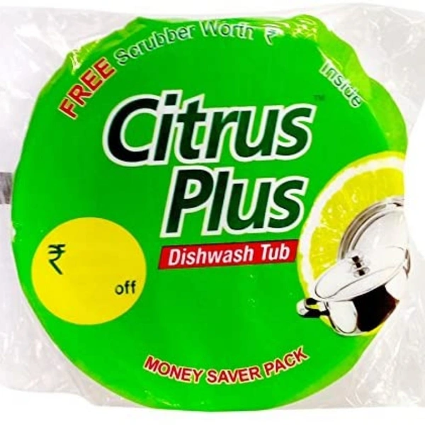 Citrus Plus Dishwash Round Bar