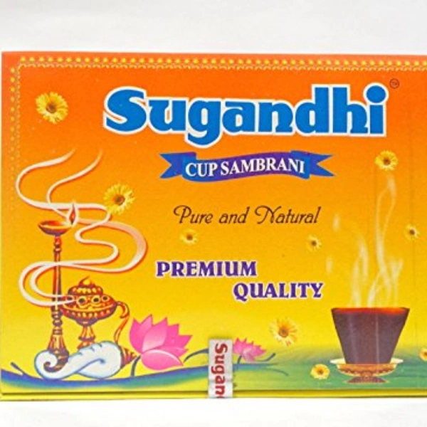 Sugandhi Cup Sambrani  - 10pcs