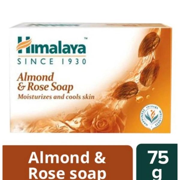 Himalaya Almond & Rose Soap - 75g