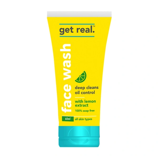 Get Real Lemon Fresh Face Wash - 80ml