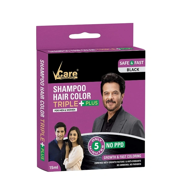 V Care Hair Colour Shampoo - 15ml