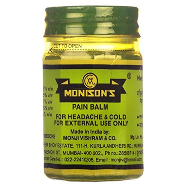 Monisons Pain Balm - 25ml