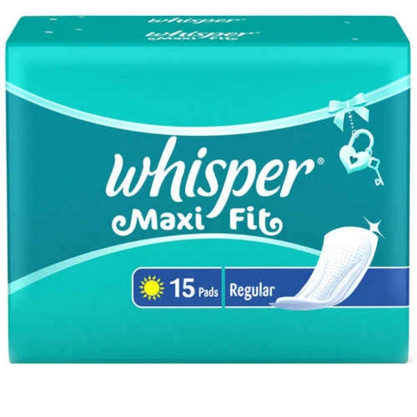 Whisper Maxi Fir Regular - 15pads