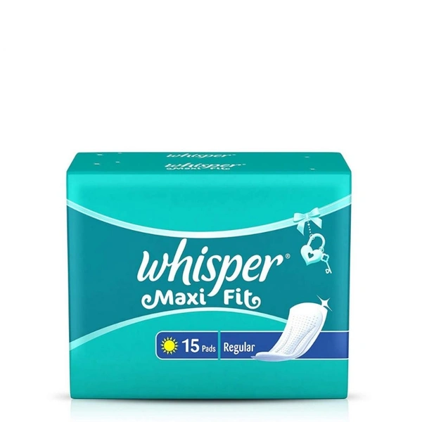 Whisper Maxi Fir Regular - 15pads