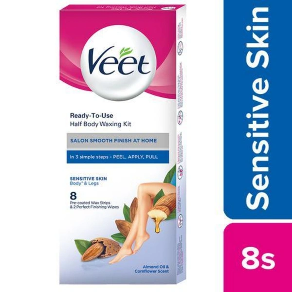 Veer Normal Skin Wax Strips - 8wax 