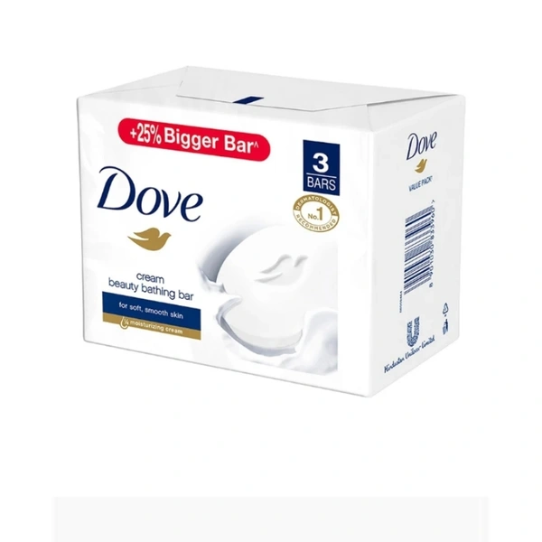 Dove Cream Bar Soap - 3x100g
