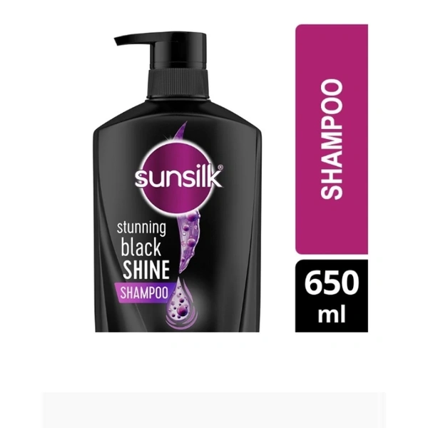 Sunsilk Shampoo Black - 650 ml 
