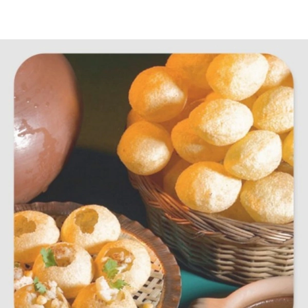 Pani Puri Fryums - 1 kg