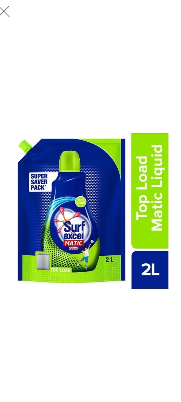 Surf Excel Top Load Liquid - 2 ltr