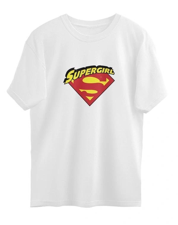 CuteBunny SuperGirl Oversized Tshirt