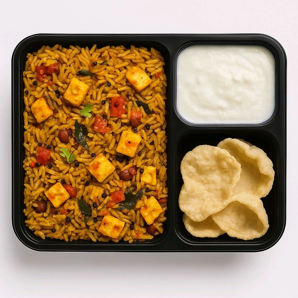 Paneer Bhurji Rice