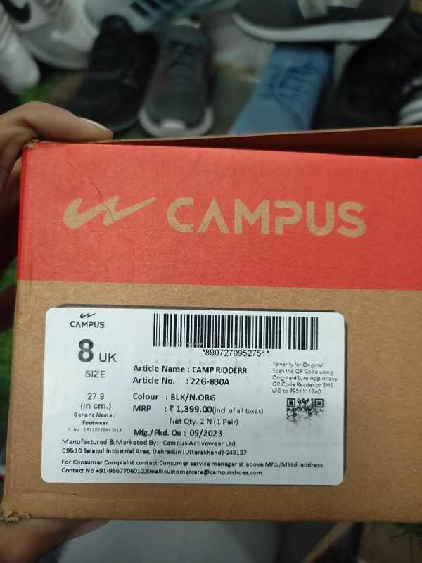 CAMPUS CAMP RIDDERR - Bright Red, 7
