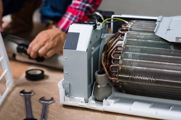 Split AC External Dust/stick removal