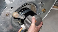 Noise adjustment in blower Motor 