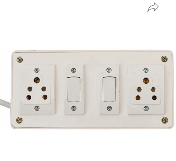 2 Soket 2 Switch Extension Board Wiring 