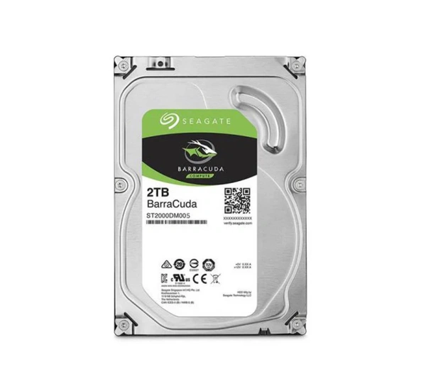 CCTV Camera Hard Disk, Memory Size: 2TB, Storage Capacity: 2TB