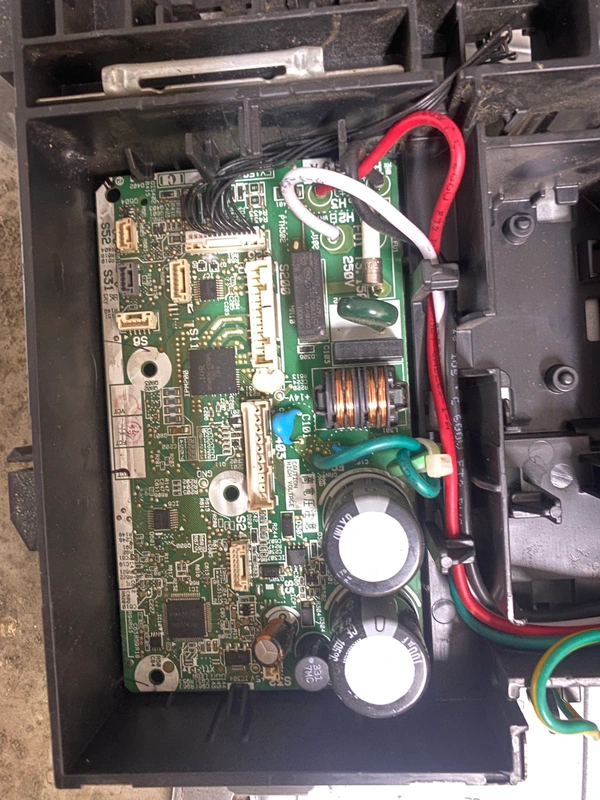 Split AC Indoor PCB Board Repair + Components Replace 
