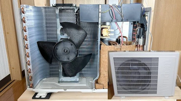 Split AC Outdoor Fan motor Re installation